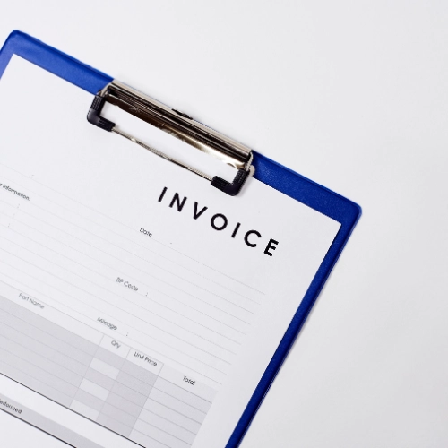 invoice from a estimate quote green and groom client in carrums downs