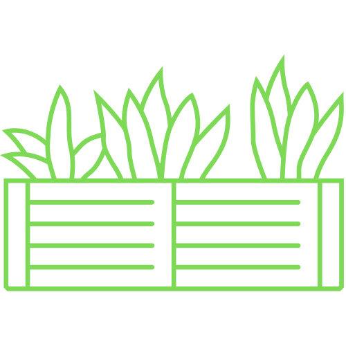 garden beds professionally organised and cleaned