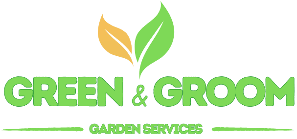 Green and Groom Gardening Services Company Logo 